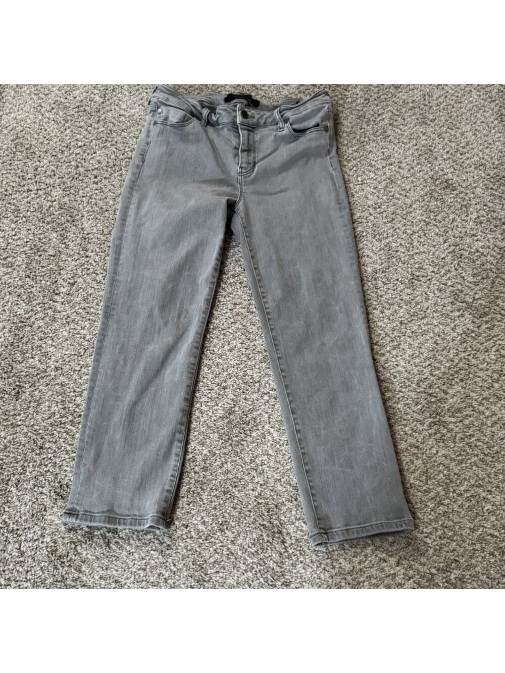 Liverpool Los Angeles Jeans Women's Size 8/29The Capri Crop Gray Sharkskin